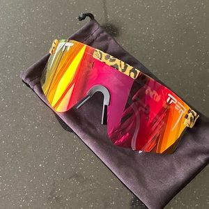 Pit viper leopard sunglasses